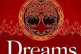 Cover image of Shauna Lawless’s fantasy novella Dreams of Fire.