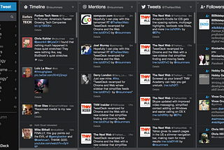 TweetDeck — An Overview