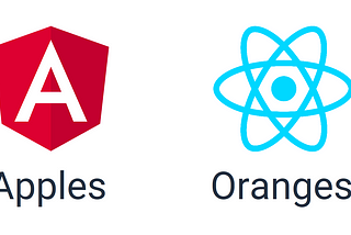 A better comparison between Angular and React and their core languages