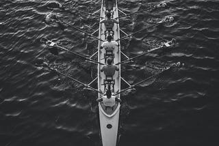 Teamwork is like getting rowers to row in sync. Performance is 100x greater when organised. Industry Box’s Track can help