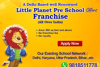 preschool franchise enquiry | 9818511778 | littleplanetpreschool