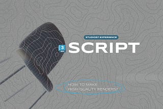 Instead of a thousand unnecessary polygons — a script: how the visualizers of Studio57 create…