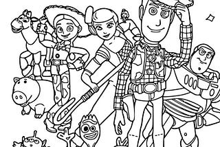 Color the Magic: Toy Story Coloring Pages for Endless Fun