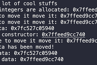 拜託 C++ 你給我動啊: move semantics