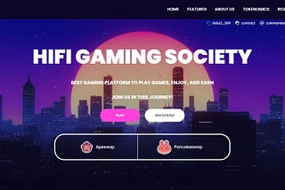 The ways to earn on HiFi Gaming Society in a nutshell