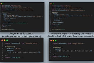 Angular Authoring is Broken: It’s Verbose, but It Doesn’t Have to Be — New Lightweight Fork