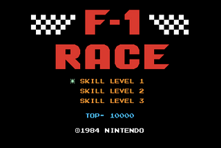 Build an AI to play F1-race