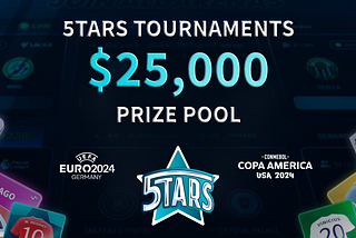 5TARS to distribute over $25,000 (2,500,000 STARCOINS) among its Community for EURO2024 & Copa…