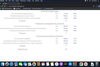 Creating an online multiple-choice questionnaire with Python