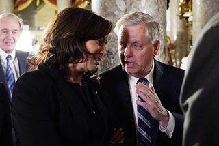 Why is Kamala Harris Fist-Bumping a Fascist?