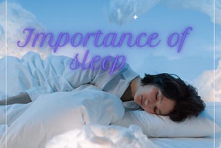 Sleep plays a crucial role in various aspects of our physical and mental health.