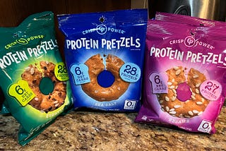 Product Review: Crisp Power Protein Pretzels