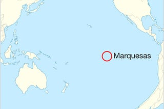 Marquesas is remote