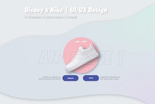 Disney X Nike | UI/UX Design