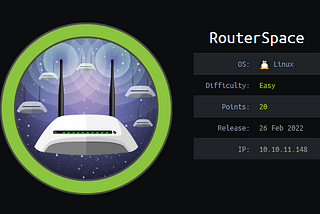 HackTheBox Writeup: RouterSpace