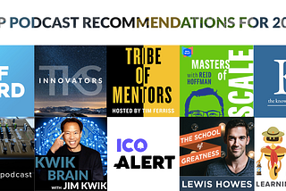 Top Podcast Recommendations for 2018