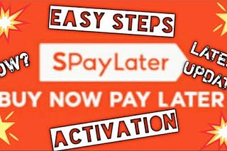 Activate Shopee Paylater
