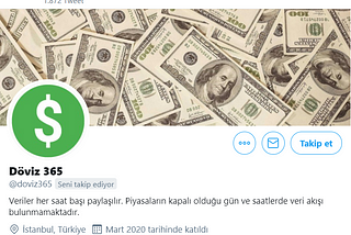 Twitter API kullanarak bot geliştirmek