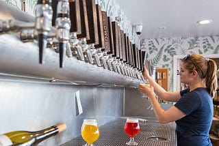 Serving up the freshest beer (daily!) with Fieldwork Brewing in San Mateo
