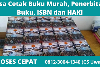 BIAYA CETAK BUKU MURAH DI BANDUNG