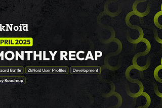 Monthly Recap: April 2025