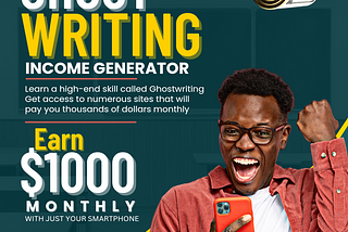 How to make $1000 and more via Ghostwriting!