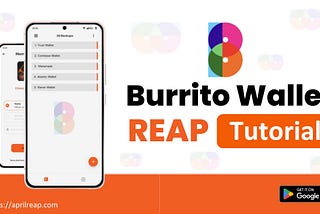 Backing up your Buritto Wallet Seed Phrase using REAP