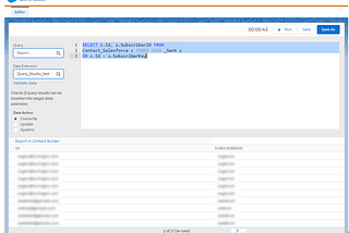 Query Studio for Salesforce Marketing Cloud Overview