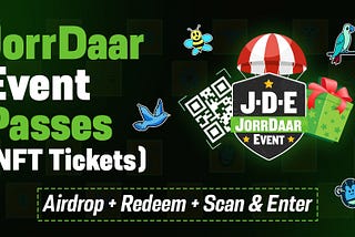 JorrDaar Event Passes (NFT Tickets)