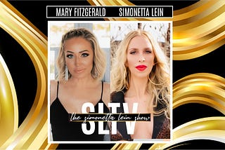 Mary Fitzgerald Guests On The Simonetta Lein Show On SLTV