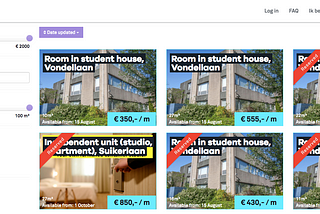 New student housing platform launched!