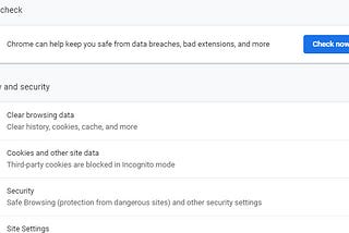 Keep safe with Chrome’s Safety Check