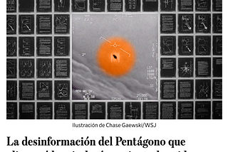 OVNI: Wall Street Journal, Desinformación, François Parmentier