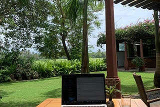 Working remote from Goa | Early thoughts