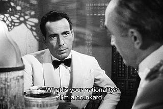 Bogart, eu te amo e te entendo.