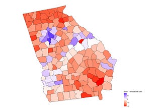 Visualizing the 2020 Georgia Races with R