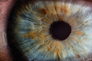 An image of an eye representing visual cues