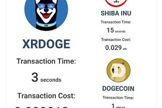 Was macht XRDOGE besser als andere Memecoins wie Dogecoin, oder ShibaInu?