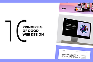 10 Principles of Good Web Design