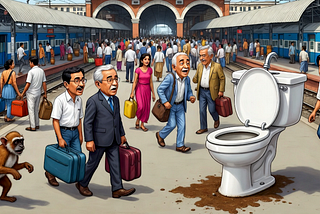 Surviving the Broken Toilets of Railway Ticket Examiners
