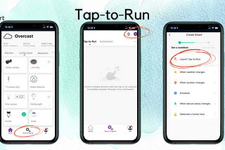 Set up your first Tap-to-Run smart program