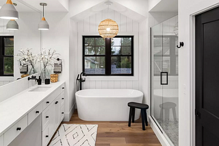 Our bathroom remodeling services offer a perfect blend of luxury and functionality.