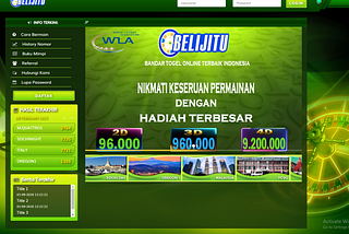 BELIJITU.SITE | BANDAR TOGEL RESMI WLA