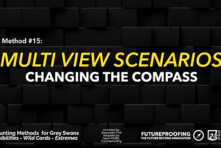 The Hunt for Grey Swans — Top 15 Methods & Frameworks — #15 Multi View Scenarios