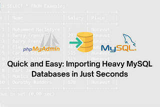 Quick and Easy: Importing Heavy MySQL Databases in Just Seconds