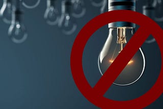 Why you never want to use a light bulb as a symbol for Innovation again…