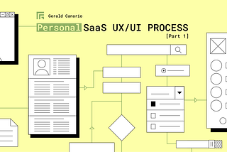 Personal SaaS UX/UI Design Process (Part 1)