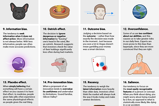 20 Cognitive Biases that help you design