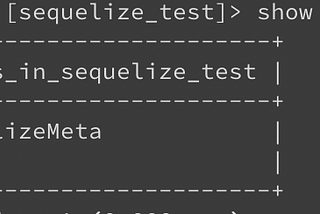 Nodejs ORM tool: Sequelize(2) CLI篇