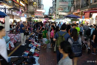 (Road Observation)Sham Shui Po: from dusk to dawn